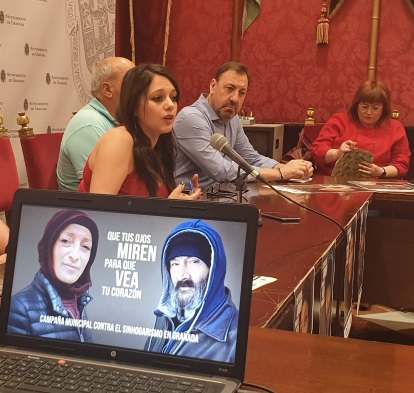 Personas en situaci�n de calle protagonizan una campa�a para visibilizar el sinhogarismo en Granada